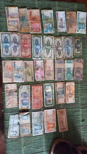 Lote De Billetes Antiguos 0