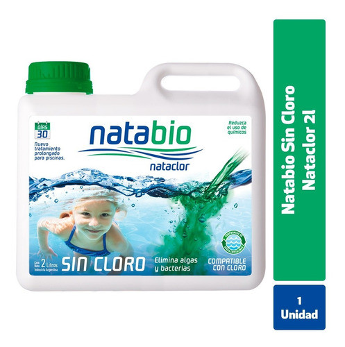 Natabio Sin Cloro Nataclor 2 Litros 1