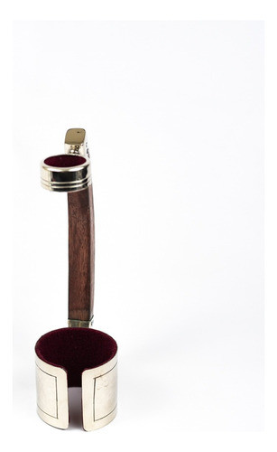 Porta Botella Para Vino Alpaca-madera. 0250 1