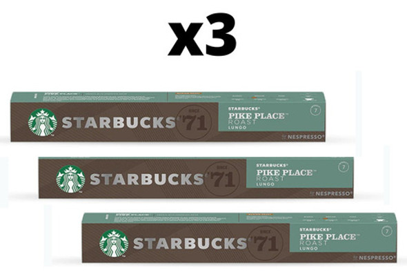 Capsulas Starbucks Pike Place X3- Lleva 3 Packs Envio Gratis 0