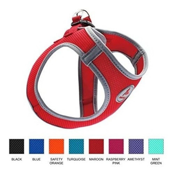 Pretal Arnes Reflectante Ajustable P/perros Talle S - Azul 1