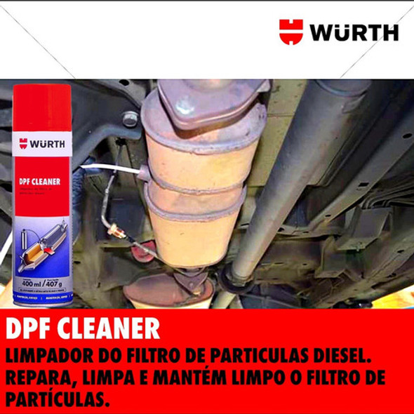 2 Limpador De Filtros De Partículas Diesel Dpf Cleaner Wurth 1