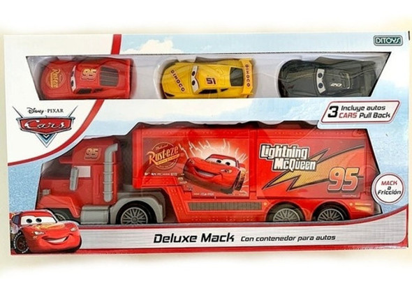 Set Cars Camion Mack A Fricción Rayo Cruz Storm Original 0