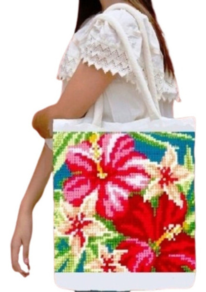 Tapiz-cartera Para Bordar Aguja Lanas-kit Completo 0