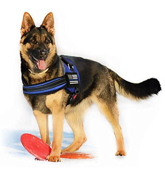 Delgada Linea Azul Usa Arnes Para Perros 0