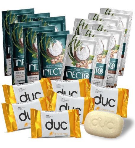 Combo Hotel 240 Jabones 15g+ 240 Shampoo+240 Enjuague Sachet 0