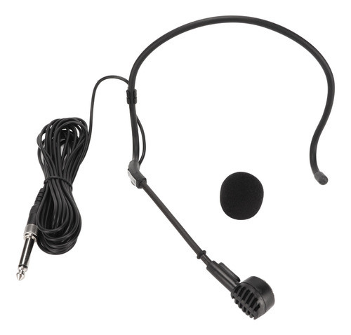 Microfone Usado Na Cabeça Com Braço Ajustável Para Apresenta 0