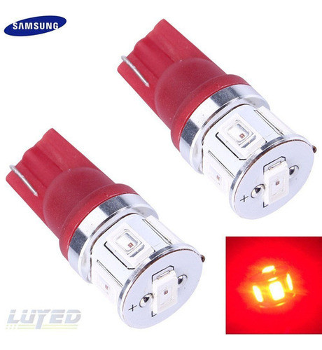 Luyed 2 X T10 W5w 194 168 2825 12v-24v Samsung 5630 6-ex Chi 1