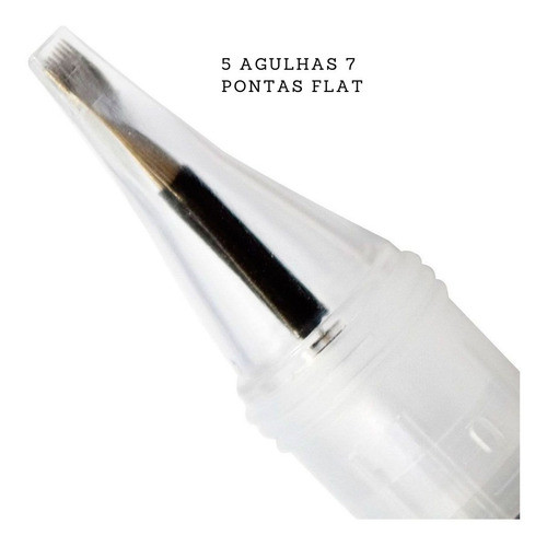 5 Agulhas Flox Click Orquídea 7 Pontas Flat 1