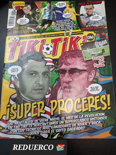 Tiki Tiki 104 Póster Higuaín Pirlo Modric Ronaldinho D 0