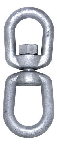 (10unid) Destorcedor Forj. Aço Carbono Oxo-6mm - 1/4 - 0,39t 0
