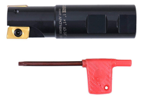 Fresa De Mango Indexable De 1'' Y 90 Grados De Hombro C... 0