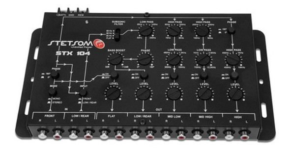 Crossover Stetsom Stx104 5 Vias Mono - Stereo + Frete Grátis 0