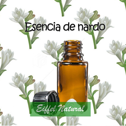 Esencia De Nardo 15ml Para Uso Cosmético 1