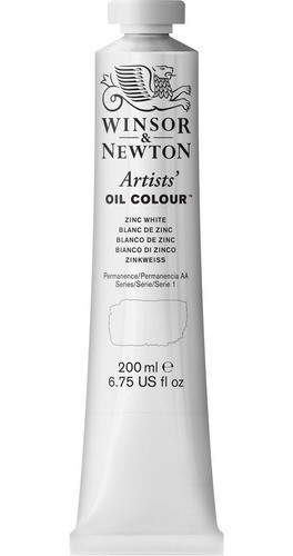 Tinta Óleo Artist Zinc White S1 200ml Winsor & Newton ª 0