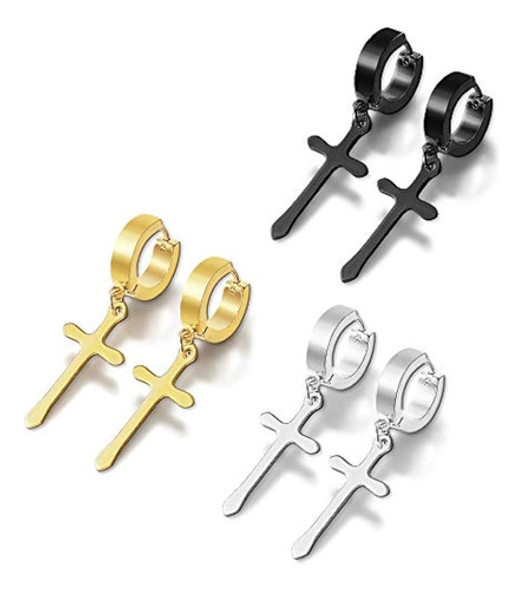 Para Hombre, Para Mujer, Acero Inoxidable, Oro, Negro Y Plat 0