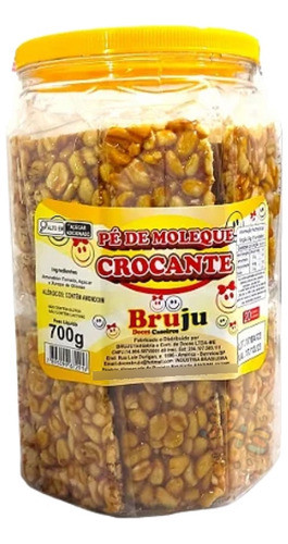 Pé De Moleque Crocante Doce 700g 20un Festa Junina 0