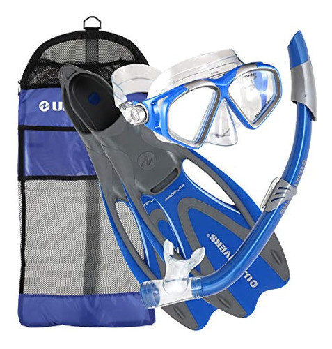 U.s. Divers Cozumel Seabreeze Adult Snorkeling Combo Set Con 0