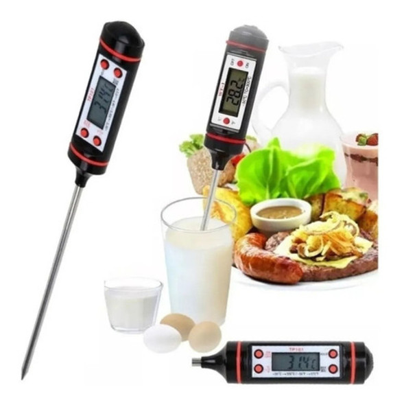 Termometro Digital De Cocina Pincha Carne Y Alimentos 1