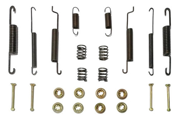 Kit Anclajes Y Resortes Traseros Vw Pointer Mex - Jj 60079 0