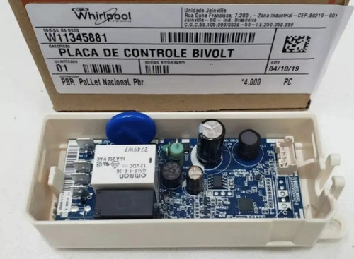 Placa Brastemp Consul Crb36 Crb39 Crg36 Brb39 W11345881 Orig 1