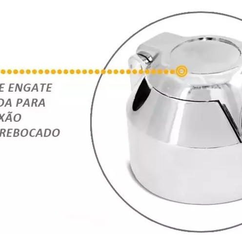 Engate Fixo Reforçado Honda Hr-v 2015 2016 2017 2018 1