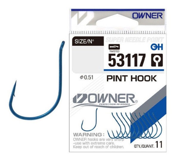 Anzuelo Owner 53117  N 10  X  12 Unidades 0