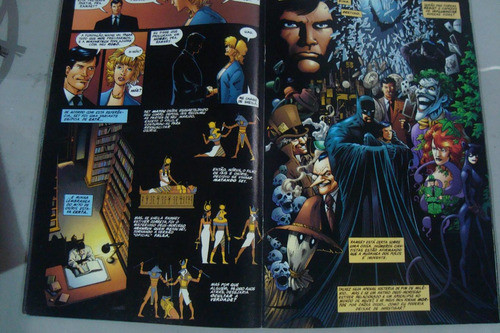 Gibi Batman Abril / Tunel Do Tempo Livro Dos Mortos 1 2000 1