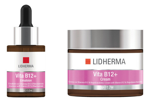 Kit Vita B12+ Cream/emulsion Niacinamida P/sensible Lidherma 0