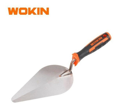 Cuchara Albañil Mango Negro Y Naranja 6  Wokin 1