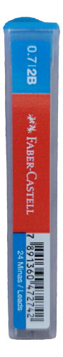 Grafite Faber Castell 0.7 2b Com 24 Grafites 1
