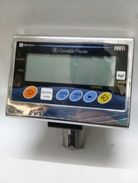 Dinamômetro Balança Oswaldo Filizola Ishida Iwb Até 250kgf 0