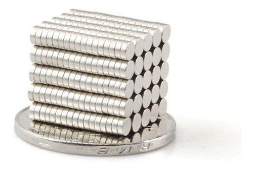 1.000pcs. Imã Super Forte 3x1 Redondo Pequeno 3mm X 1mm N35 0