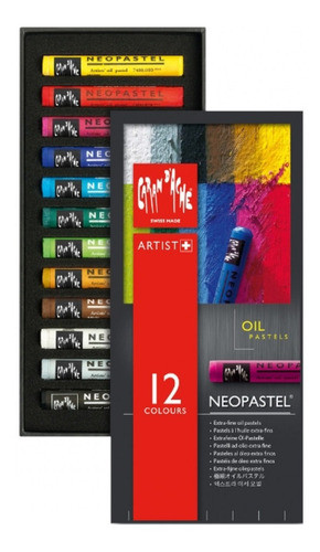 Neopastel 12 Cores Caran D´ Ache ª 1