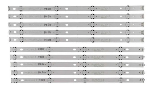 Kit Tiras De Led LG 55uj6300 55lj5500 55uj6309 55uj630v 0