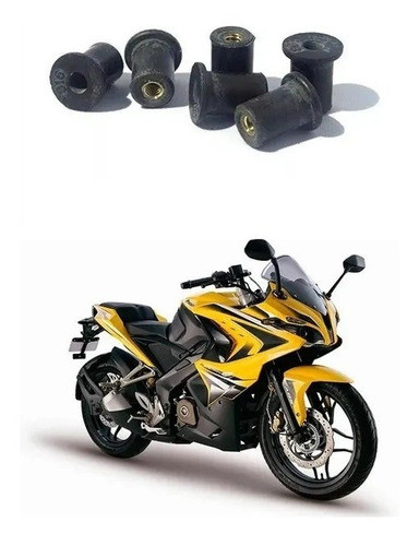 Kit Tuercas Parabrisas Bajaj Rouser Rs 200 Original Gb Motos 0