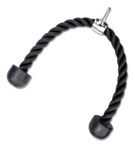 Soga Triceps Trenzada Para Polea Con Topes 0