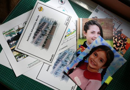 Carpetas Para 2 Fotos 20x30 Recuerdo Escolar- Personalizadas 0