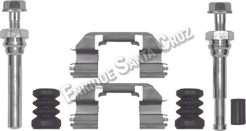 Kit Pernos Mordaza Antirruidos Chevrolet Sonic 12-17 0