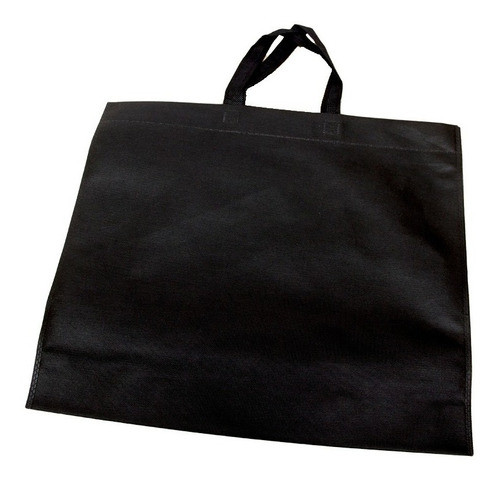Bolsa De Friselina Tela Eco Negro 45x40x10 X 100 Unid 0