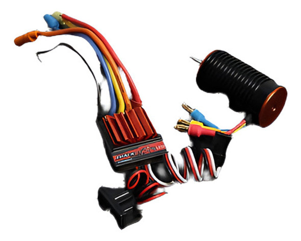 Trackstar Rc 1/18 Brushless De 12t De Escala Potencia Sistem 0