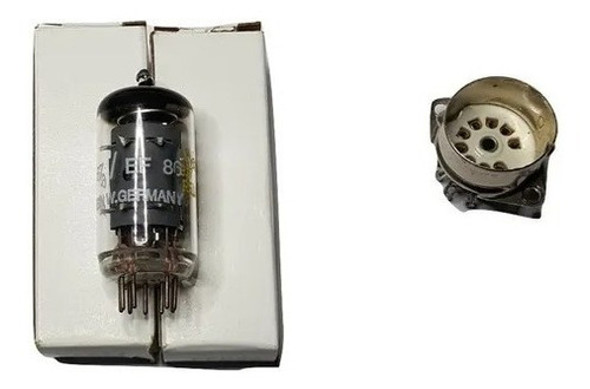 Válvula Electrónica Ef86 Nos Westinghouse Germany 1