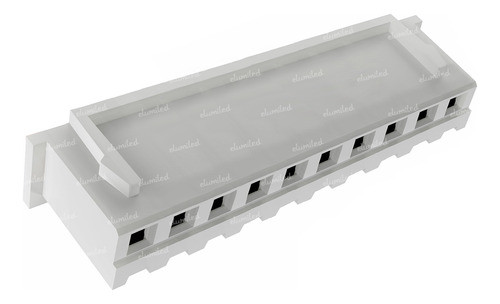 10 Conectores Hembra Cable 2.50mm 10 Vias Tipo Jst Xh 0