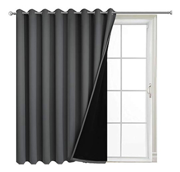 Yakamok Cortina De Puerta Corrediza De Vidrio Con Respaldo T 0