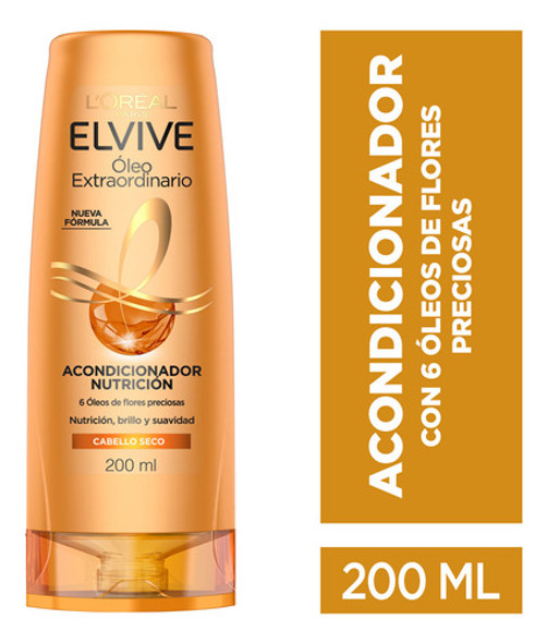 Pack Acondicionador Elvive Óleo Extraordinario 200 Ml 1