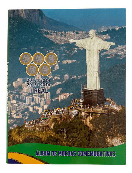 Álbum Para Moedas Das Olimpíadas Rio 2016 0