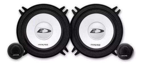 Componentes 5 1/4 Alpine Parlantes Sxe 1350s Tweeter 40w Rms 0