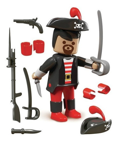 Flokys Muñeco El Pirata Coleccionables Rasti Original 0