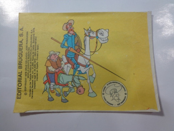 3 Paquetes De Figuritas Cerrados De Don Quijote De La Mancha 1