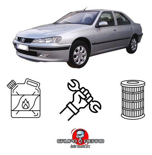 Cambio De Aceite Total 7000 Y Filtro De Peugeot 406 0